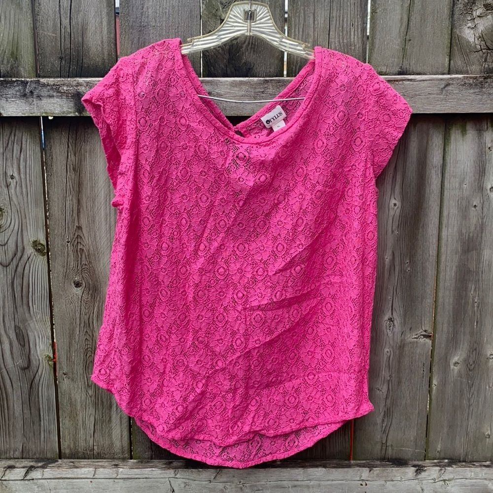 Stylus lace top sz. XL